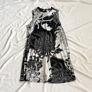 Y2K Boho Black and White Dress Size 3X